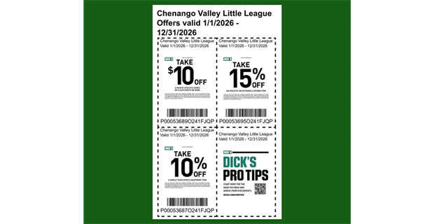 CVLL - Dick's Sporting Goods Coupons
