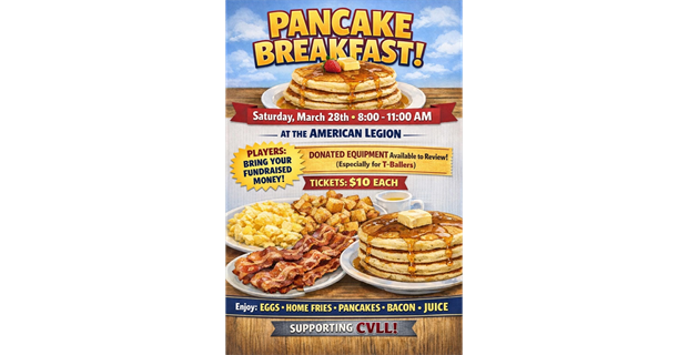 Pancake Breakfast Fundraiser!